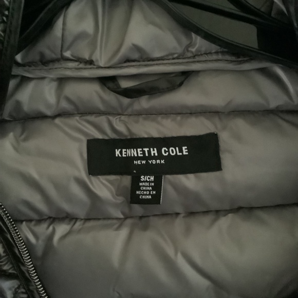 KENNETH COLE BLACK WOMENS HOODED QUILTED LINED  PUFFER JACKET SIZES S  L XL XXL - Picture 14 of 16